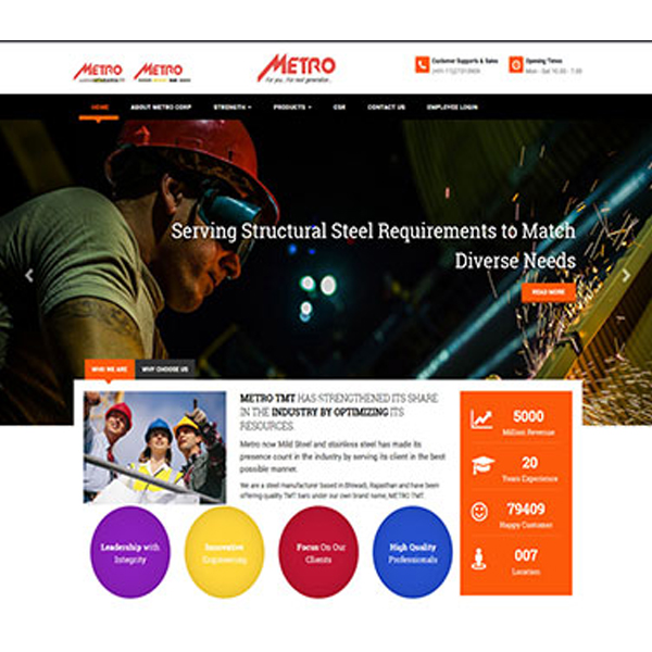 Metal Website Design Comapny